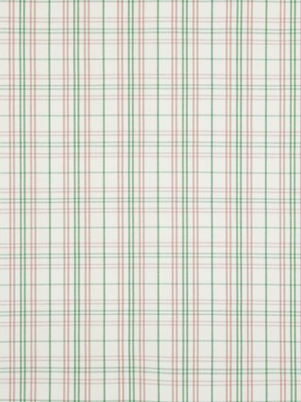 GP & J Baker Purbeck Check Furnishing Fabric, Green, Green