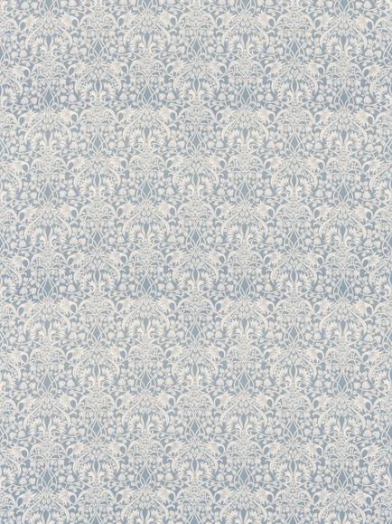 GP & J Baker Fritillerie Furnising Fabric, Blue, Blue