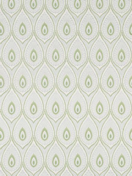 GP & J Baker Ashmore Furnishing Fabric, Aqua/Green