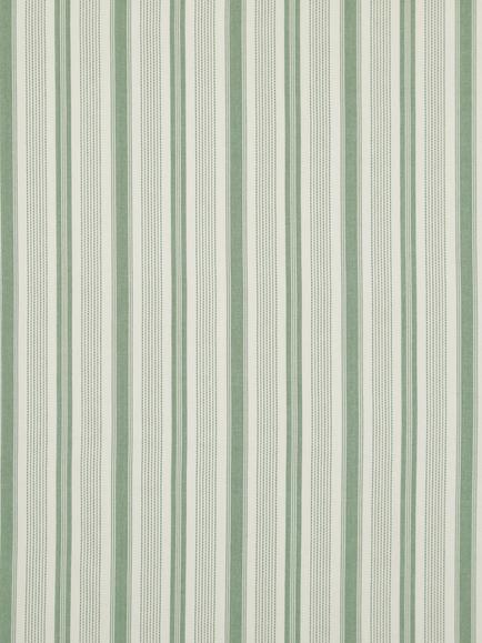 GP & J Baker Purbeck Stripe Furnishing Fabric, Pink/Green, Pink/Green