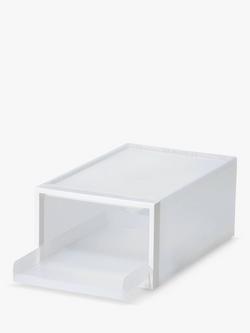 Like-it Stacking Storage Tray, H21cm, Clear - view 2, White