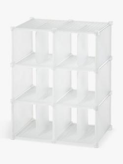 Like-it Shoe Grid 3-6 Pairs - view 2, White