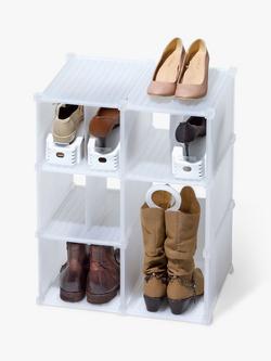 Like-it Shoe Grid 3-6 Pairs, White