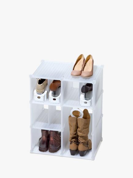 Like-it Shoe Grid 6-12 Pairs, White
