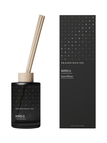 SKANDINAVISK Koto Reed Diffuser, 200ml, Black
