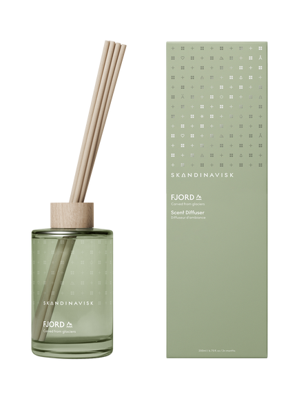 SKANDINAVISK Fjord Reed Diffuser, 200ml, Green
