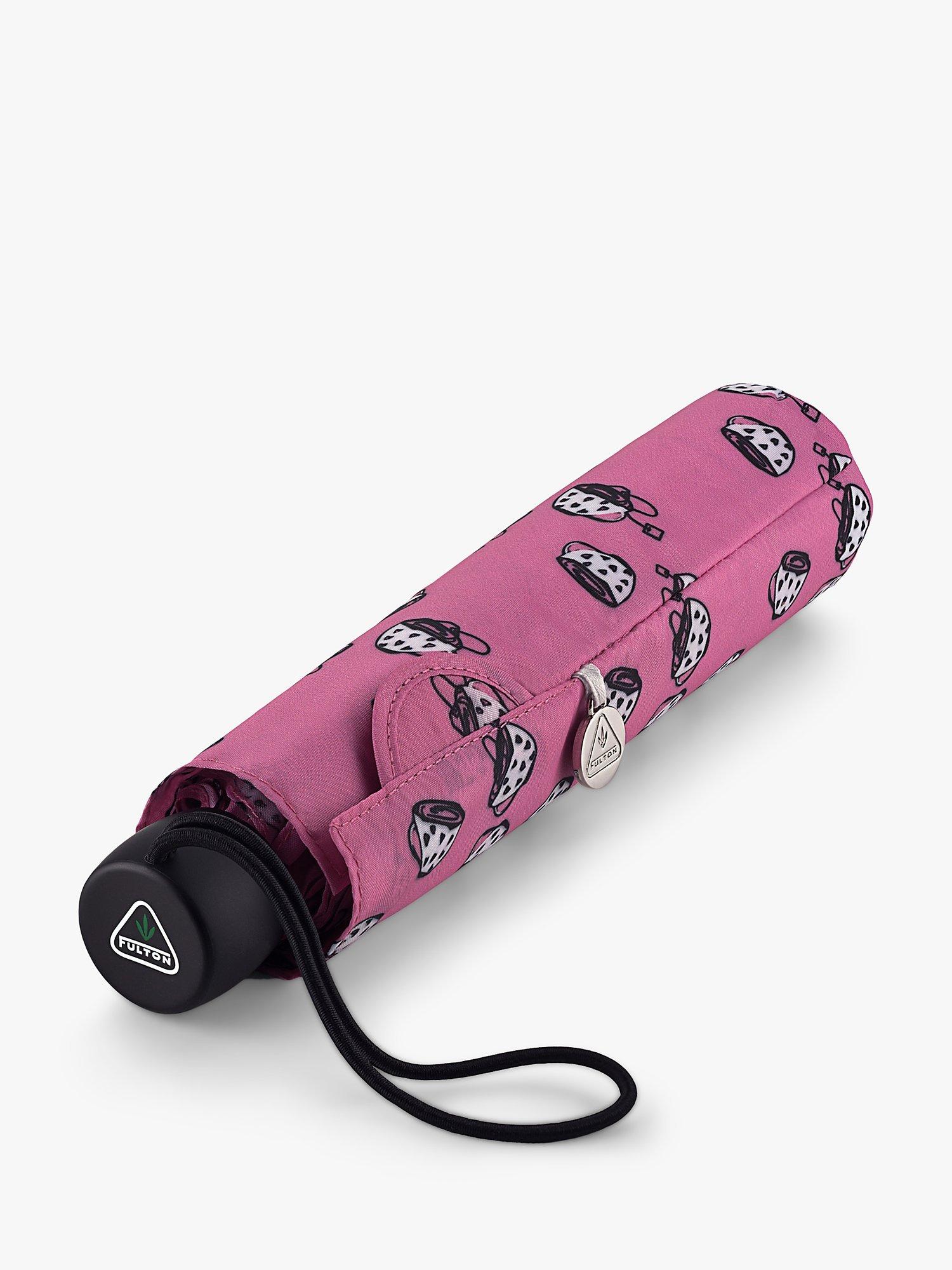 Product image 2 of 2, which shows Fulton L553 Superslim 2 Umbrella, Tea Love