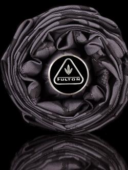 Fulton L852 Marquise Folding Umbrella, Leopard Print - view 2, Leopard Print