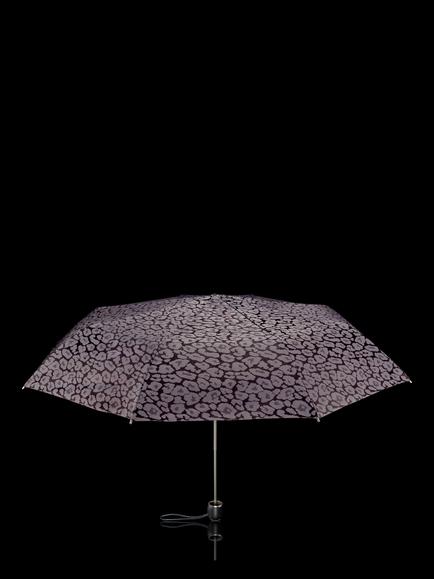 Fulton L852 Marquise Folding Umbrella, Leopard Print - view 2, Leopard Print