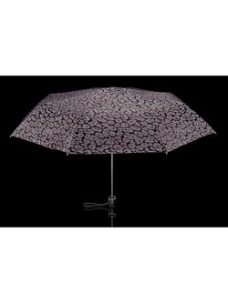 Fulton L852 Marquise Folding Umbrella, Leopard Print, Leopard Print