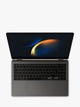 Samsung Galaxy Book3 360 Convertible Laptop, Intel Core i5 Processor, 8GB RAM, 256GB SSD, 15.6" AMOLED Touch Screen, Graphite