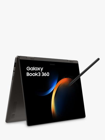 Samsung Galaxy Book3 360 Convertible Laptop, Intel Core i7 Processor, 16GB RAM, 512GB SSD, 13.3" AMOLED Touch Screen, Graphite, Graphite