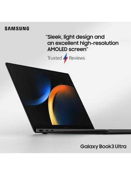 Samsung Galaxy Book3 Ultra Laptop, Intel Core i9 Processor, 16GB RAM, 1TB SSD, RTX 4070, 16" AMOLED, Graphite - view 2, Graphite