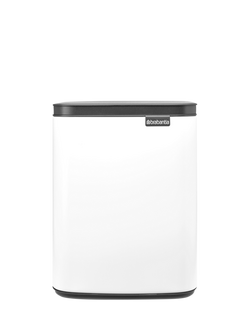 Brabantia Bo Waste Bin, 7L, White