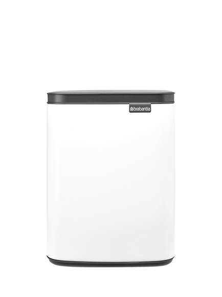 Brabantia Bo Waste Bin, 7L, White