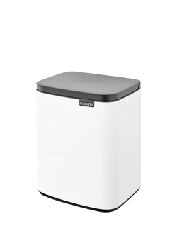 Brabantia Bo Waste Bin, 7L - view 2, White