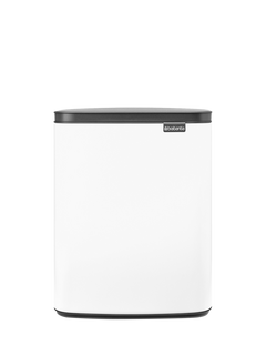Brabantia Bo Bathroom Waste Bin, 12L, White