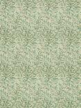 Morris & Co. Willow Boughs Cotton Furnishing Fabric, Cream/Pale Green