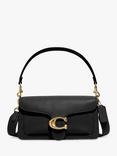 Coach Tabby 26 Pebbled Leather Shoulder Bag, Black