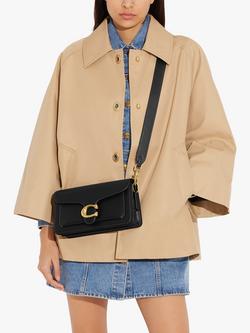 Coach Tabby 26 Pebbled Leather Shoulder Bag - view 2, Black