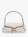 Coach Tabby 26 Pebbled Leather Shoulder Bag, Chalk