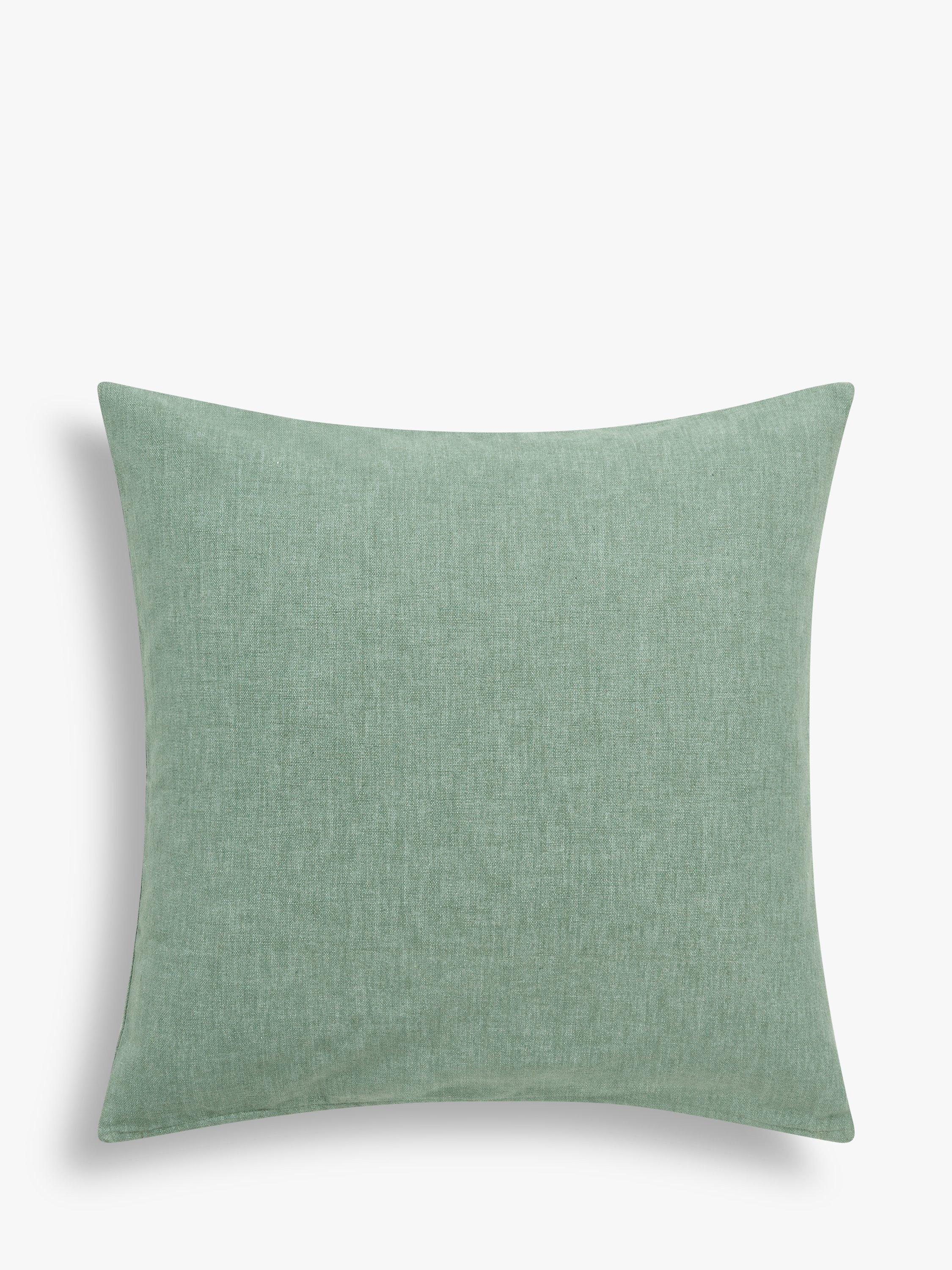 John Lewis ANYDAY Cotton Mix Cushion, Nettle