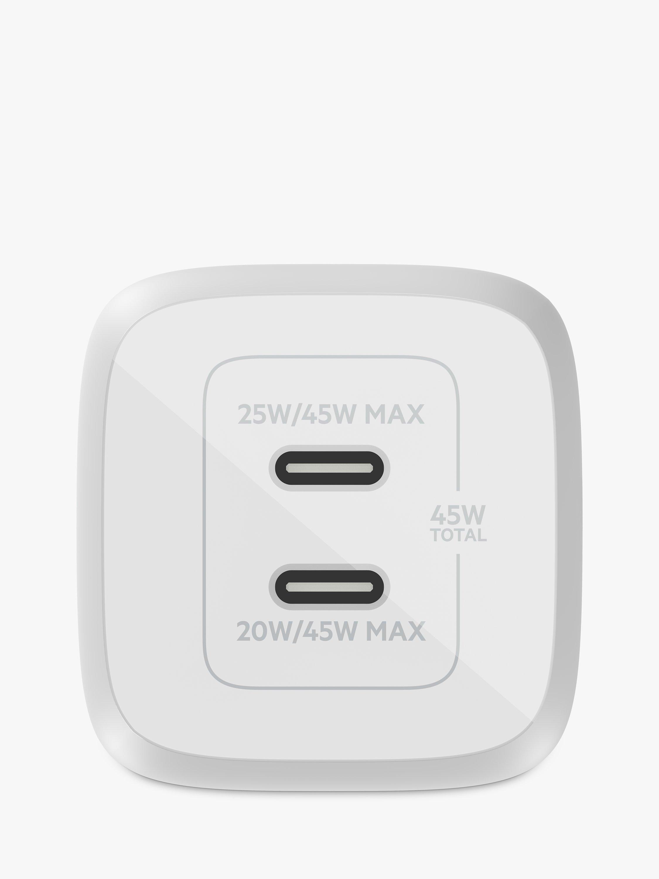 Belkin BoostCharge Pro 45W Dual USB-C Wall Charger