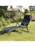 Suntime Havana Sun Lounger, Black