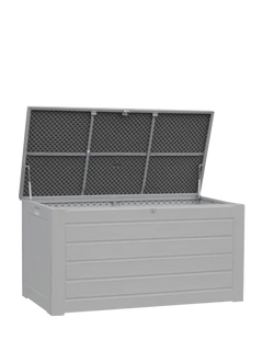 Suntime Winnipeg Garden Storage Box, 680L, Grey