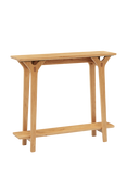 John Lewis X-Ray Console Table, Oak