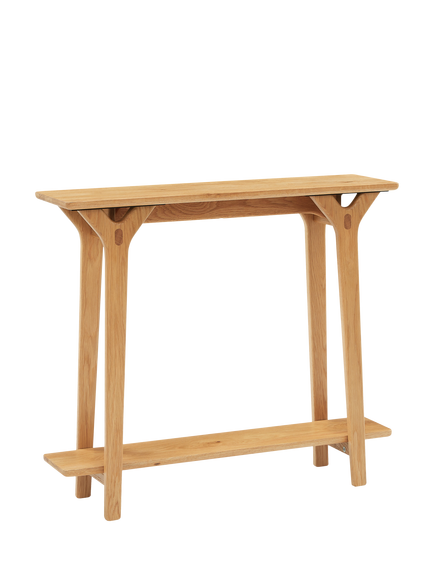 John Lewis X-Ray Console Table, Oak, Oak