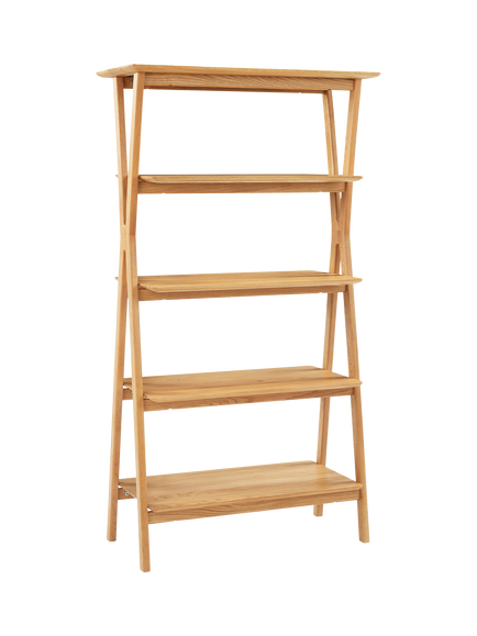 John Lewis X-Ray Shelving Unit, Oak
