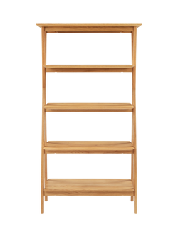John Lewis X-Ray Shelving Unit - view 2, Oak