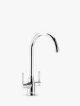 Pronteau by Abode ProTrad Swan 3-In-1 Instant Steaming Hot Water 2 Lever Kitchen Tap