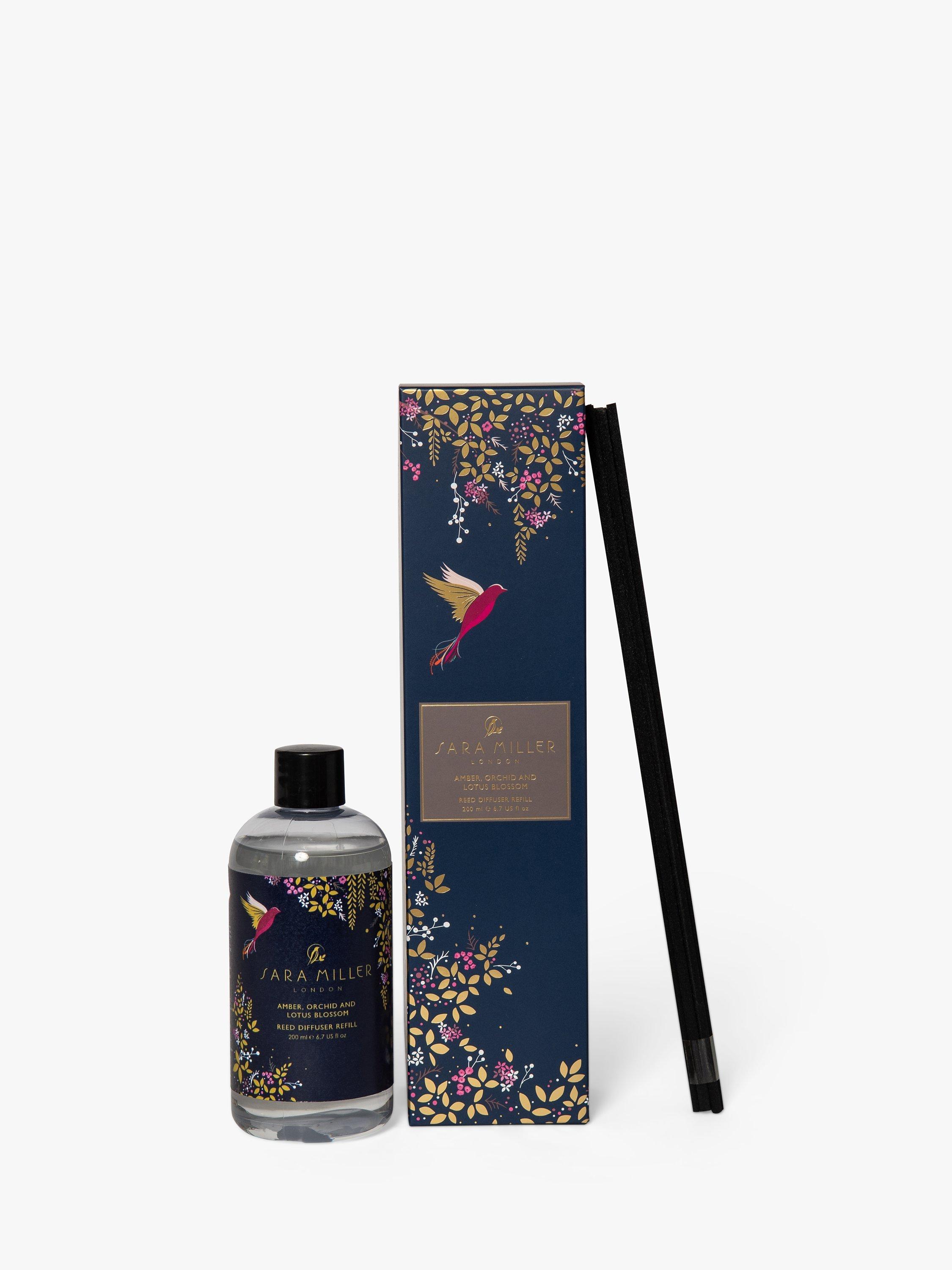 Sara Miller Amber, Orchid & Lotus Blossom Diffuser Refill, 200ml