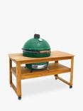 Big Green Egg Extra Large BBQ & Eucalyptus Wood Table Bundle with ConvEGGtor