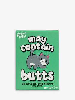 Professor Puzzle May Contain Butts Card Game, Green
