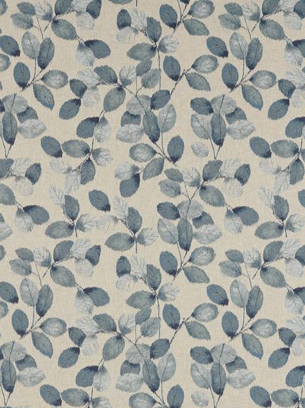Clarke & Clarke Northia Furnishing Fabric, Denim/Linen