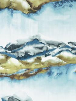 Harlequin Kailani Furnishing Fabric, Lagoon/Linden, Lagoon/Linden