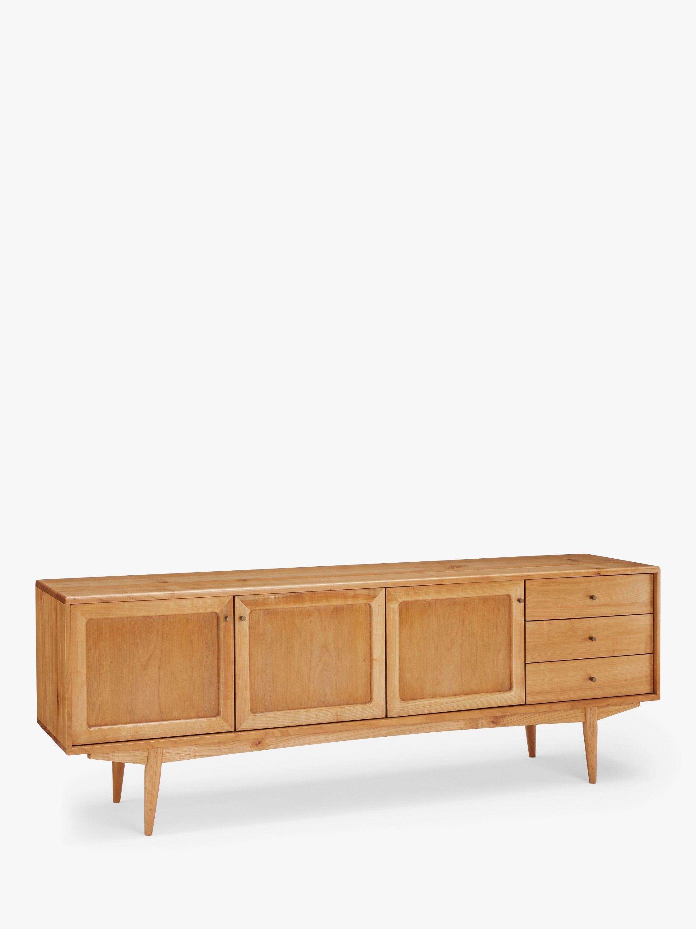 John Lewis Wycombe 3 Door, 3 Drawer Media Unit, Cherrywood