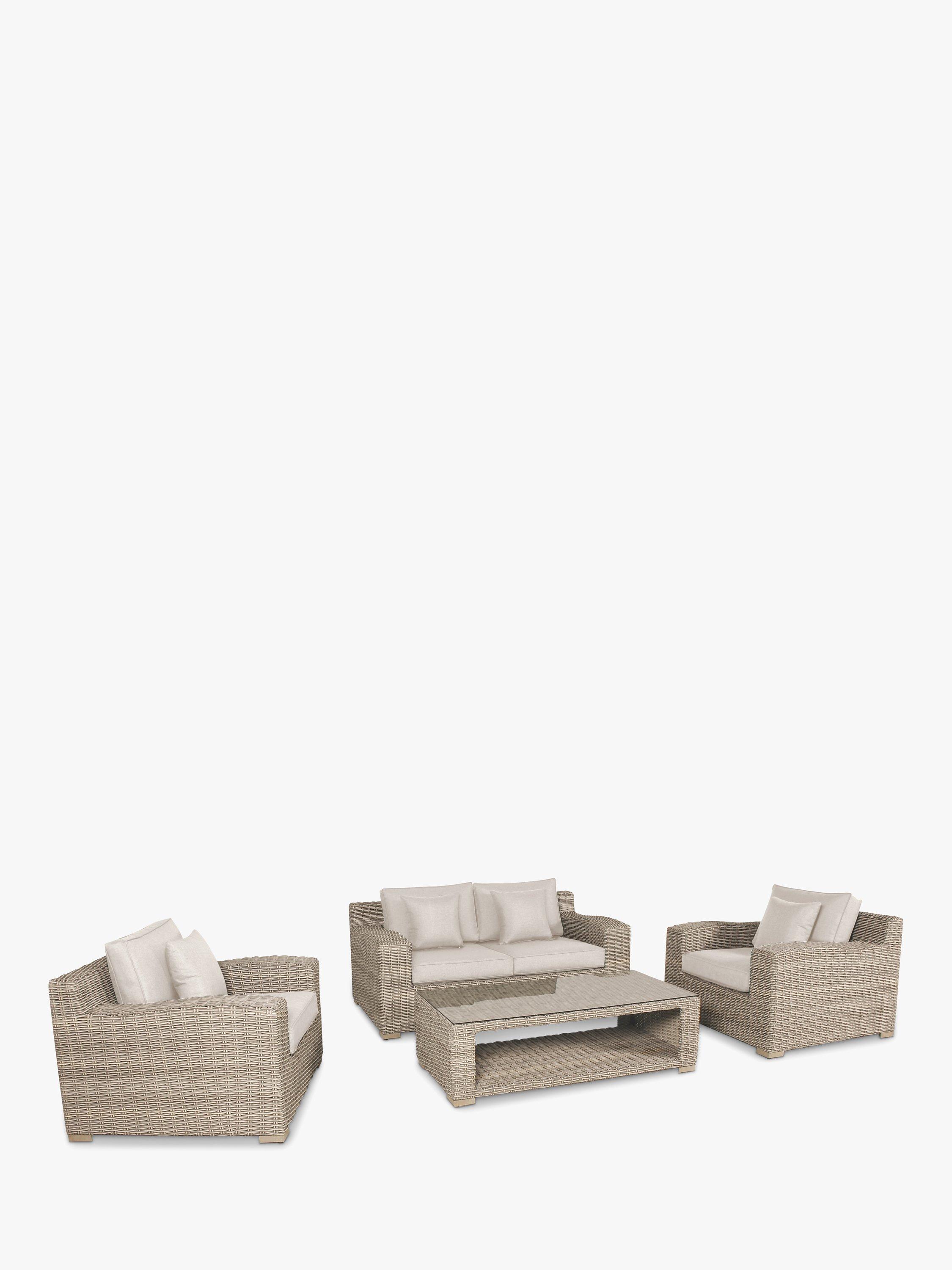 KETTLER Palma Luxe 4-Seater Garden Lounging Table & Chairs Set