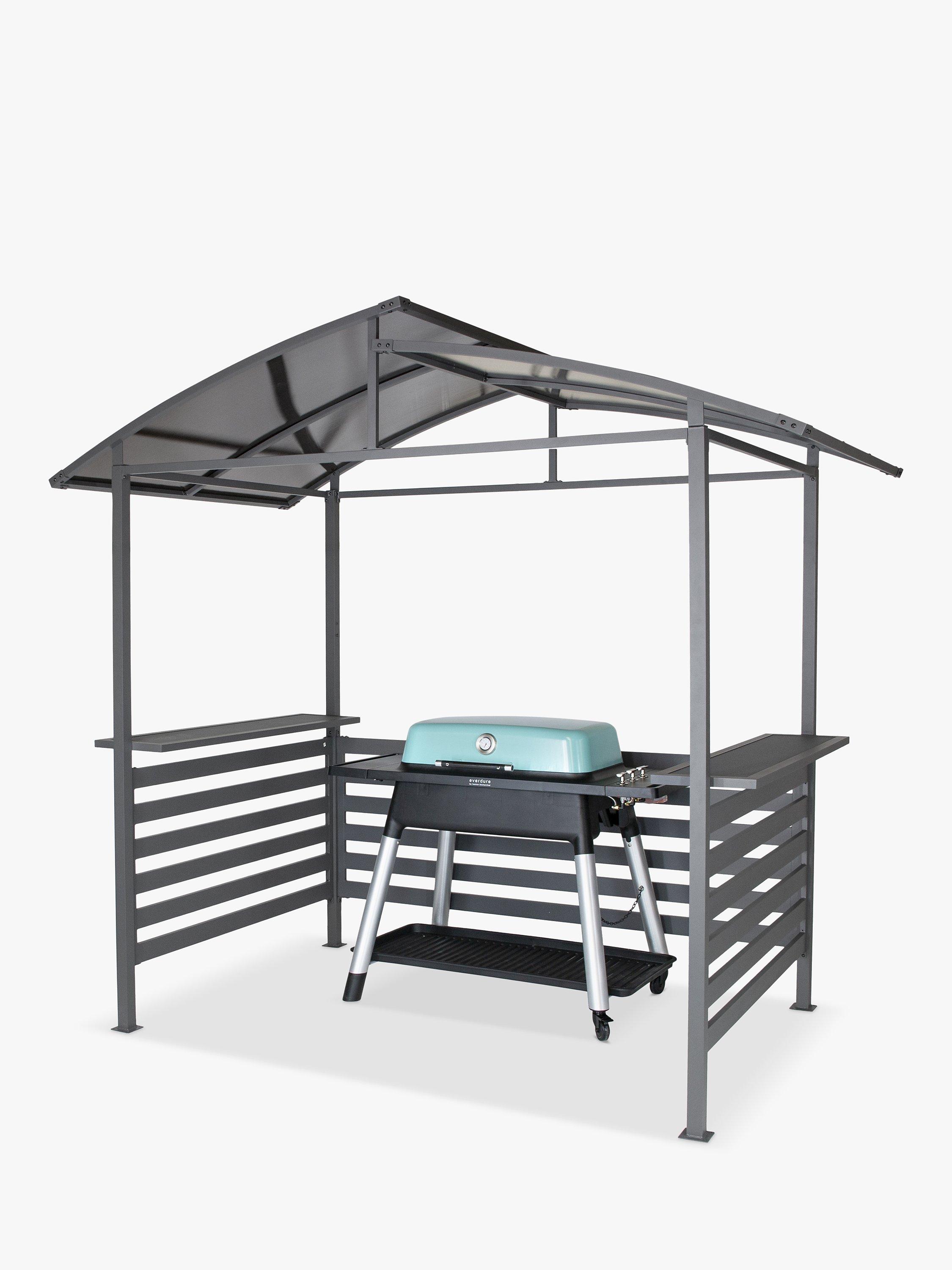 KETTLER Panalsol Aluminium BBQ Gazebo Grey