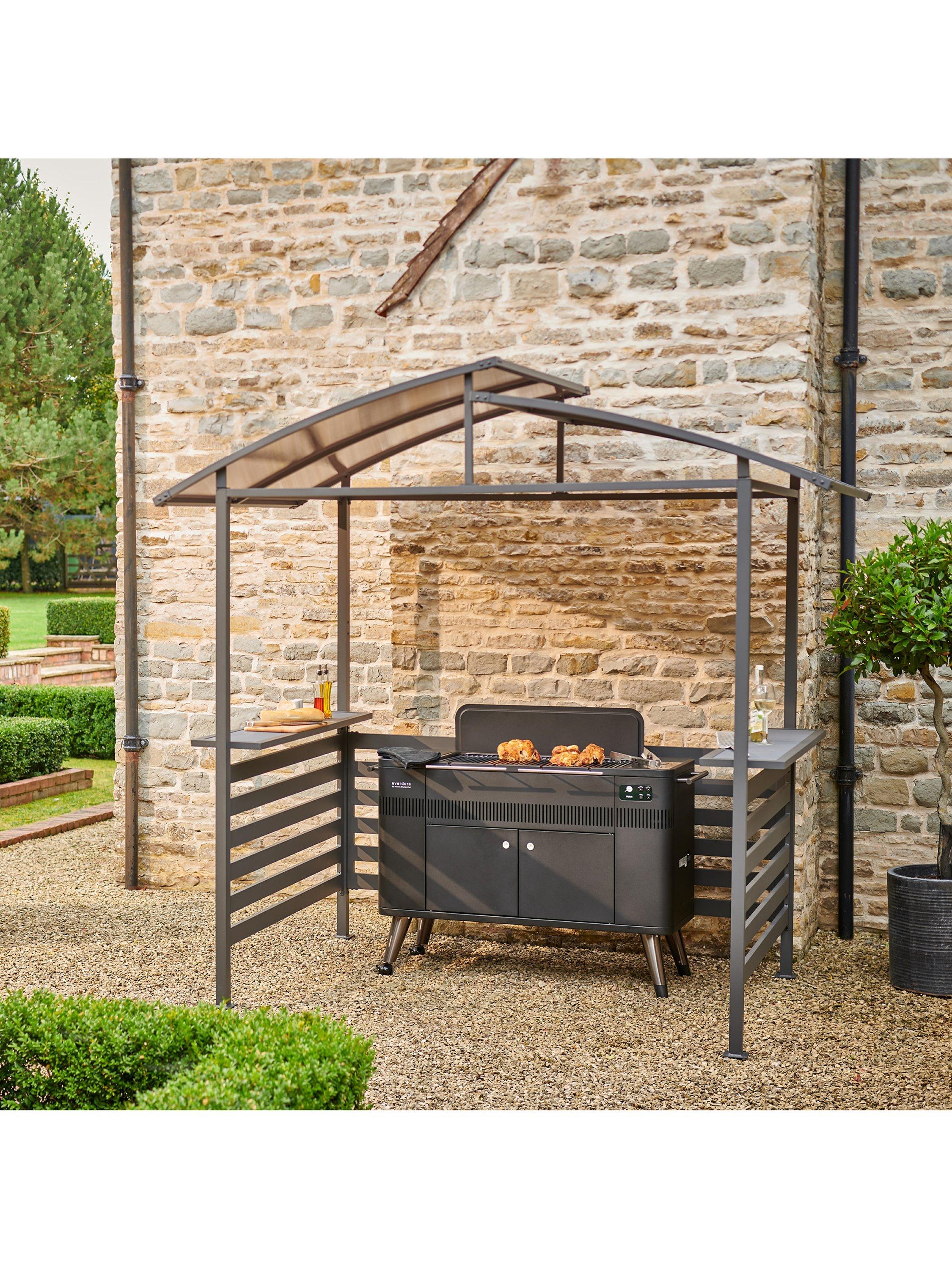 KETTLER Panalsol Aluminium BBQ Gazebo Grey