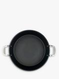 Eaziglide Neverstick3 Professional Aluminium Non-Stick Shallow Casserole, 32cm