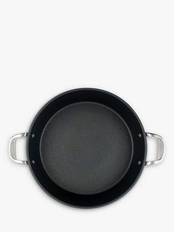 Eaziglide Neverstick3 Professional Aluminium Non-Stick Shallow Casserole, 32cm - view 2, Grey