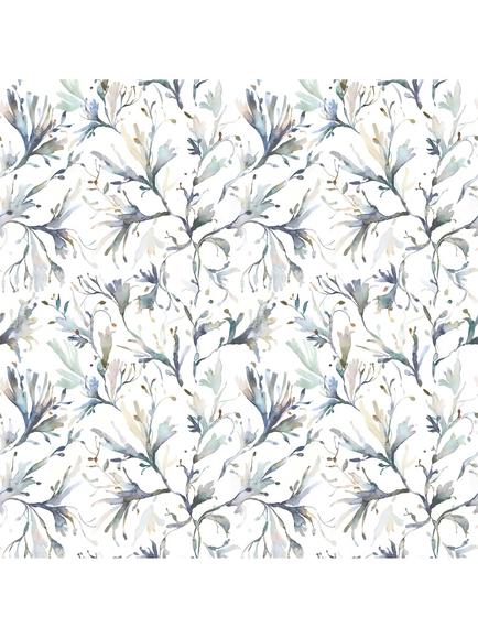 Voyage Seaweed Furnishing Fabric, Slate