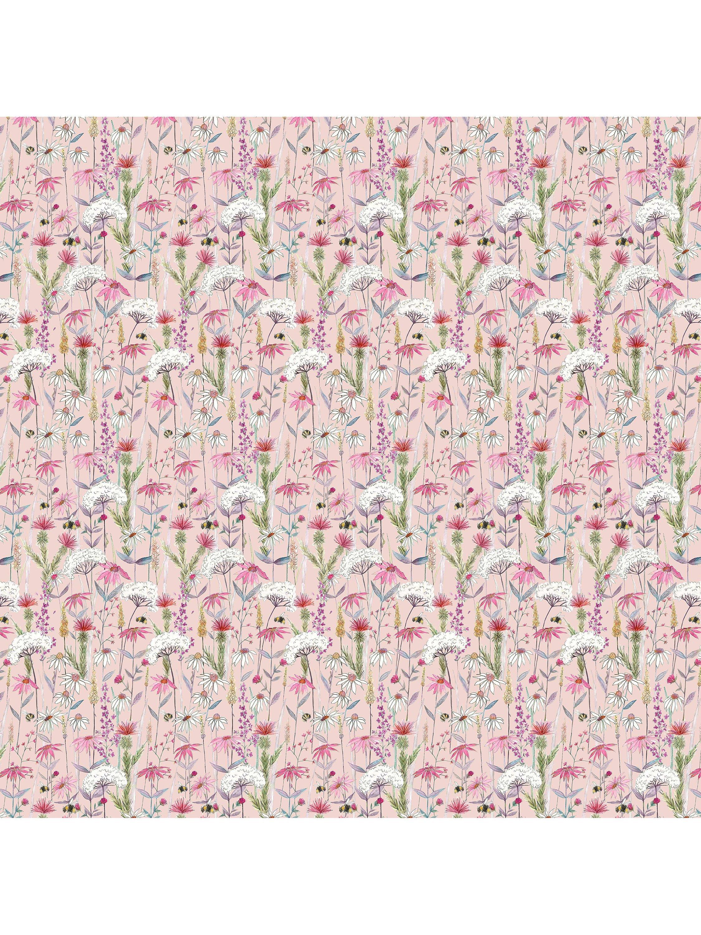 Voyage Hermione Furnishing Fabric, Blush