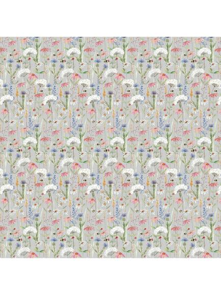 Voyage Hermione Furnishing Fabric, Silver