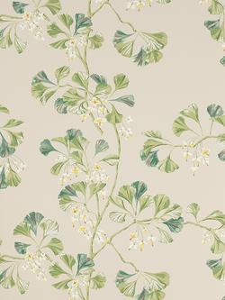 Colefax and Fowler Greenacre Wallpaper, Forest Green W7004/01
