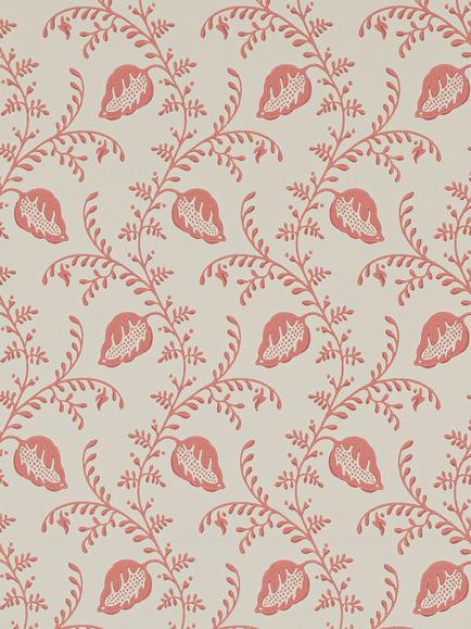 Colefax and Fowler Felicity Wallpaper, Red W7009/05